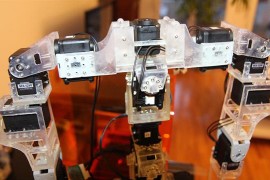 3D打印模拟人类行为的双足机器人（图文教程）