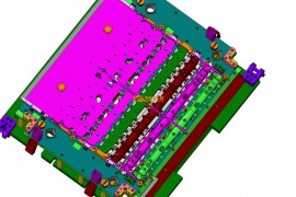 VISI五金汽车模具结构图纸0065