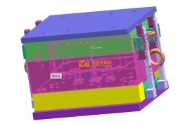 双色膜模具结构