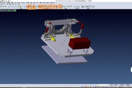 汽车扶手旋转装配工装（铝合金型材总装方案）