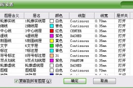 浩辰CAD2013之二十七:层变换工具（图文教程）
