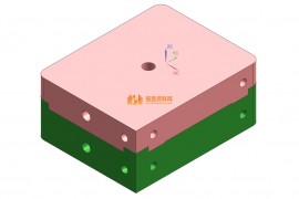 塑胶模具分模图纸0025