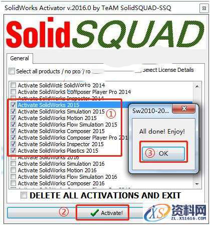 SolidWorks2015 软件图文安装教程,安装,点击,Solidworks,界面,选项,第22张 SolidWorks2015 软件图文安装教程,SolidWorks2015 软件图文安装教程,安装,点击,Solidworks,界面,选项,第22张
