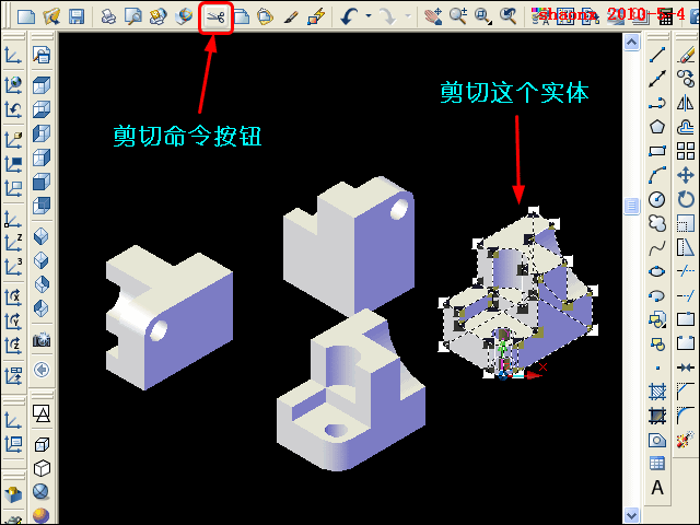 AutoCAD三维教程－平面摄影出三视图（图文教程）,AutoCAD三维教程－平面摄影出三视图,三视图,三维,实体,命令,线型,第10张