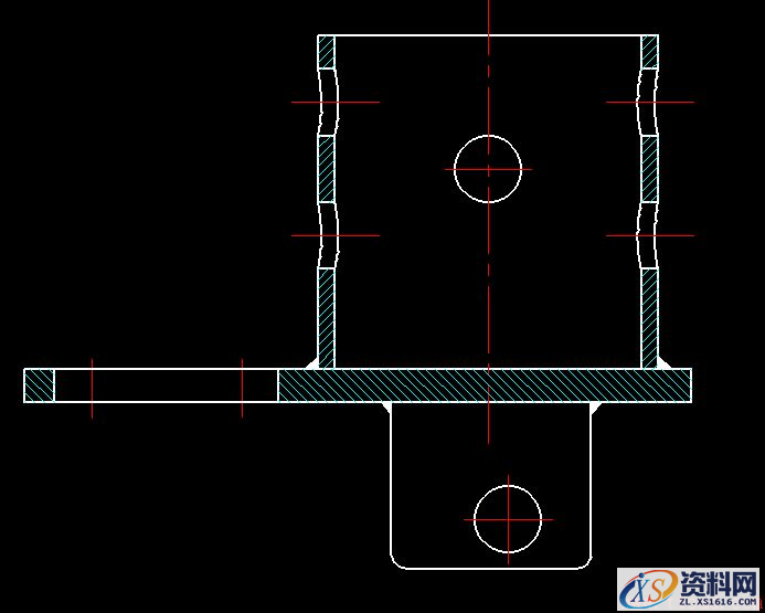利用Pro/E软件和CAXA软件绘制连接件工程图(附图纸）（图文教程） ...,利用Pro/E软件和CAXA软件绘制连接件工程图(附图纸）,标注,二维,序号,零件,第5张