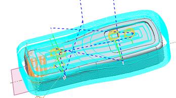 用UGNX做手机外壳造型、加工、后处理（图文教程）,用UGNX做手机外壳造型、加工、后处理,点击,如图,选择,设置,第46张