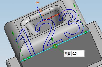 UG生成文字（图文教程）,UG生成文字,文字,图中,下图,坐标系,单击,第15张