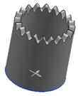 用UGNX4.0快速绘制波浪形棘轮设计教程,曲线,第11张