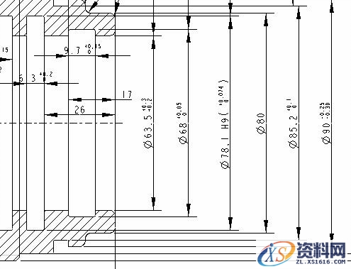 Pro/E工程图教程-(12)导向套零件图创建（图文教程）,Pro/E工程图教程-(12)导向套零件图创建,教程,零件,创建,第20张