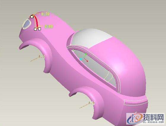 ProE产品设计－ProE绘制玩具小车曲面外壳,mso,曲面,设计培训,font,第34张