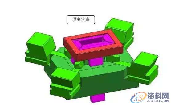 模具四周都有倒扣，做斜顶还是做滑块？,模具,第7张