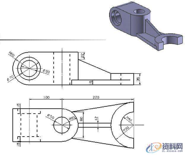 CNC数控编程——UG编程画图建模图纸分享，收藏后再也不用担心没有练习图啦！ ...,画图,建模,图纸,数控,第26张