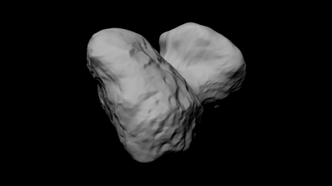 欧洲航天局发布彗星3D模型供下载打印（图文教程）,欧洲航天局发布彗星3D模型供下载打印,模型,打印,第3张