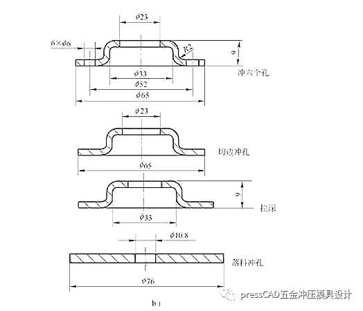 冲压模具设计与制造-冲压工艺过程设计的步骤,冲压,定位,变形,零件,第6张 冲压模具设计与制造-冲压工艺过程设计的步骤,冲压模具设计与制造-冲压工艺过程设计的步骤,冲压,定位,变形,零件,第6张