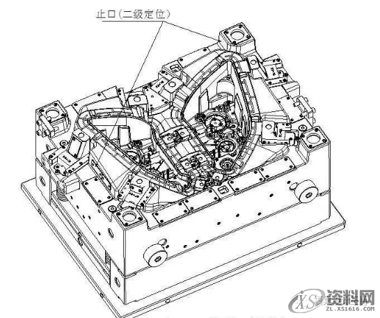 汽车前大灯模具设计,汽车前大灯模具设计,塑件,模具,设计,分型,定位,第5张