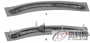 热冲压成型--CAE分析实例，干货满满！,板料,零件,成形,如图,工艺,第5张