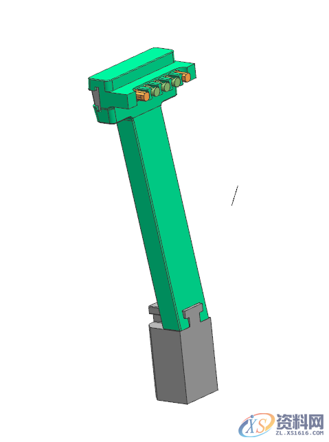 四面贯孔为了防止滑块抽芯产生尖角，所以采用四面斜顶抽芯 ...,四面贯孔为了防止滑块抽芯产生尖角，所以采用四面斜顶抽芯,模具,样式,模架,采用,第6张