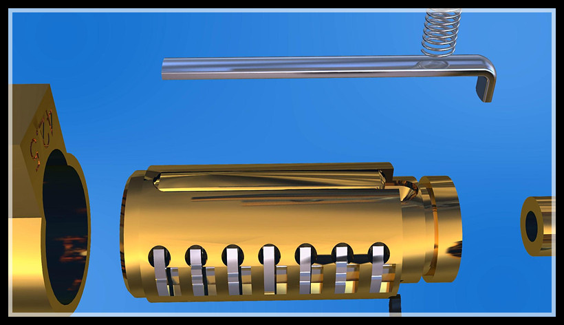 空转锁的结构3D图解(图文教程),空转锁的结构3D图解,结构,机构,什么,第23张